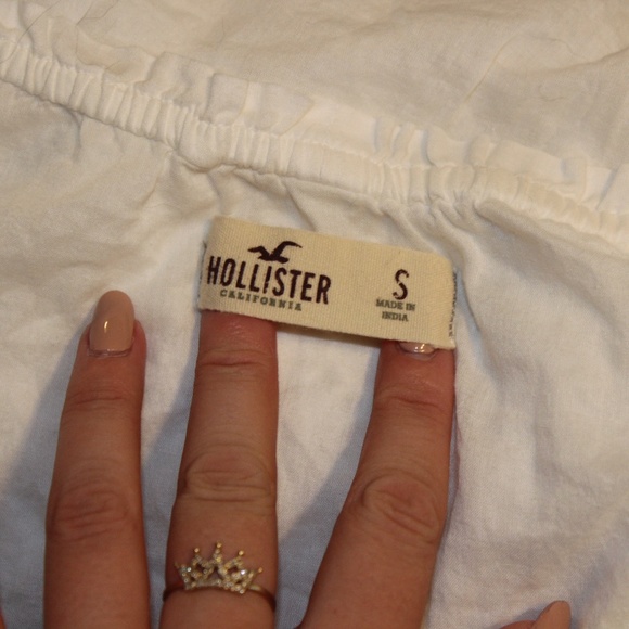 Hollister Flower Button Up Blouse New Small - Picture 7 of 7